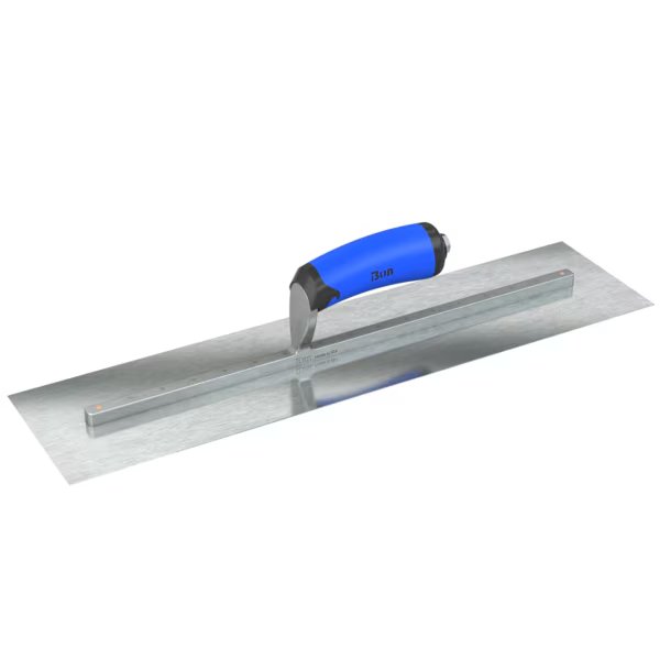 Finish Trowel, Square, Razor Stainless, 20 X 5, Comfort Grip, Steel City Trowels By Bon, Mfr#: 67-316